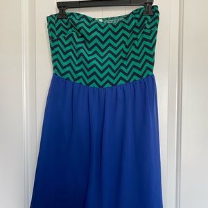size medium strapless dress
